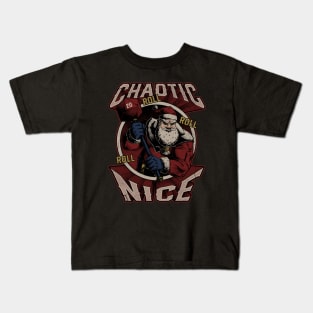 RPG - Christmas Santa Alignment - Chaotic Nice Kids T-Shirt